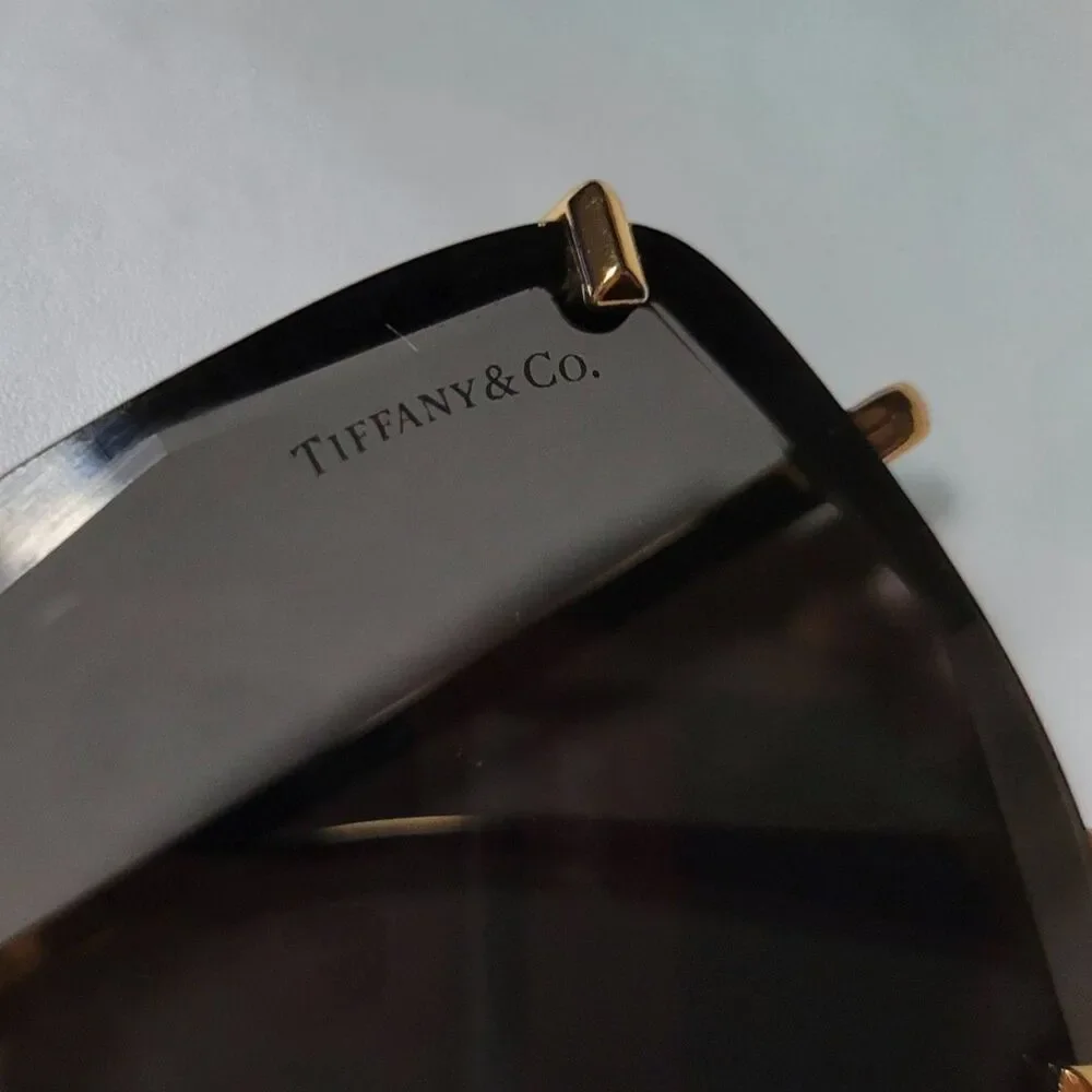 Tiffany & Co. TF3089 6002S4 Sunglasses Women's Gold/Dark Grey 52-20-135